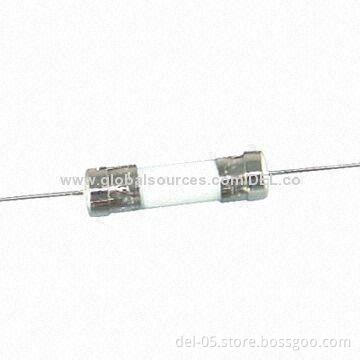 3.6 x 10mm/F1 to F6.3A/250V Fast-blow Porcelain Tube Fuse with UL/CSA/VDE/CCC/CQC Approvals